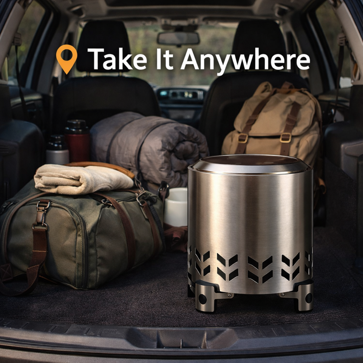 Smokeless Fire Pit Portable